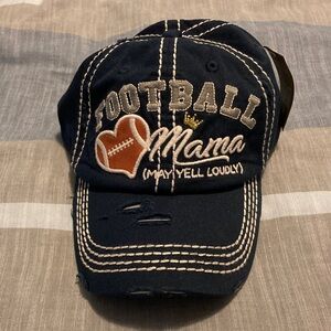 KBETHOS Navy Football Mama Hat